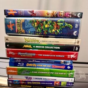 DVD and Blu-ray Movie Collection